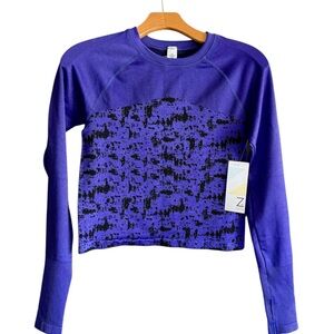 Z by Zella Activewear Purple and Black  NWT Size S